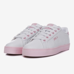 Fila Court Deluxe - Miesten Urheilukengät - Valkoinen/Pinkki | FI-33493